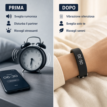 NÓTTEA® — Sveglia da polso a vibrazione